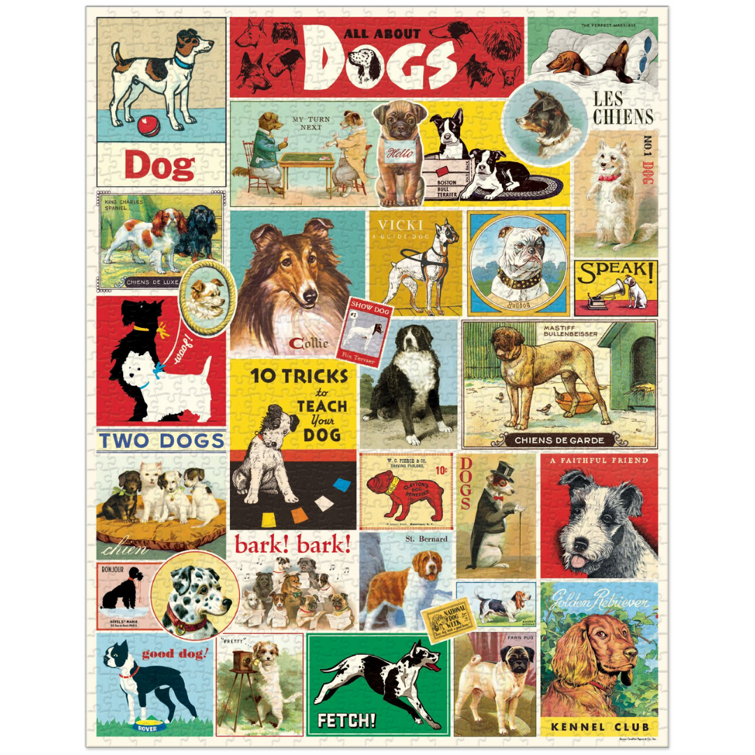 Vintage Dogs Puzzle