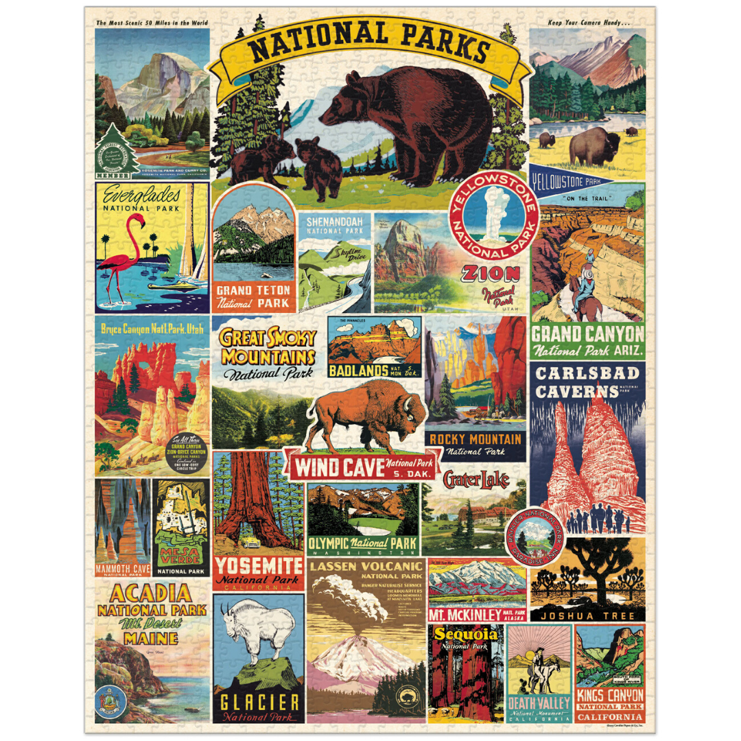 Vintage National Parks Puzzle