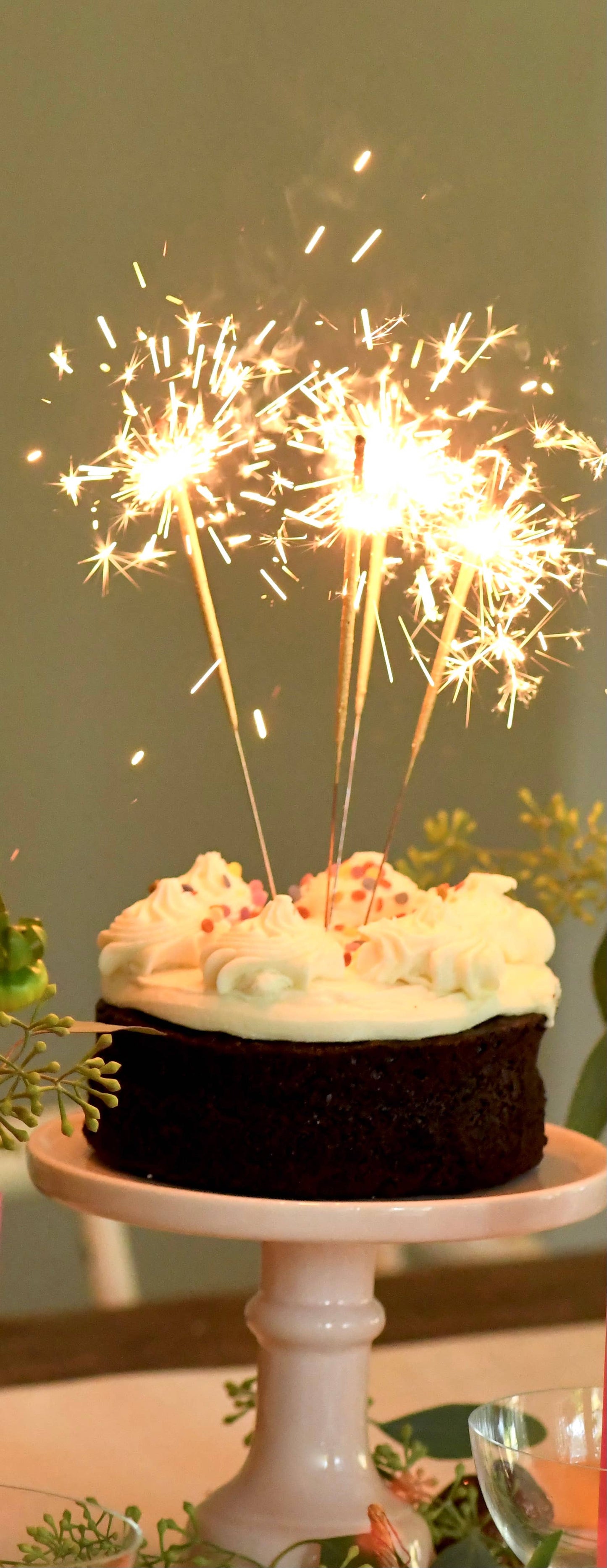 12" Deluxe Sparklers - Tube of 10 - Asst.