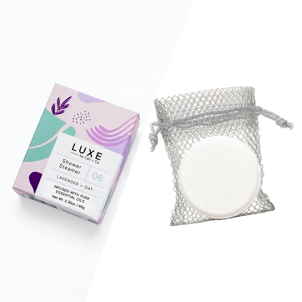 Luxe Apothecary: Lavender + Oat Shower Steamer