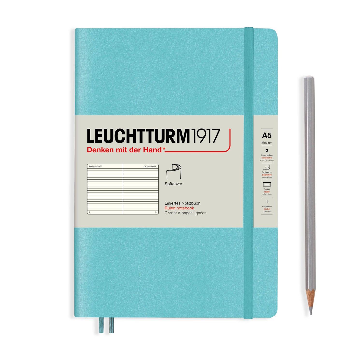 Rising Colours - Notebooks Softcover Medium (A5) - 123 Pages