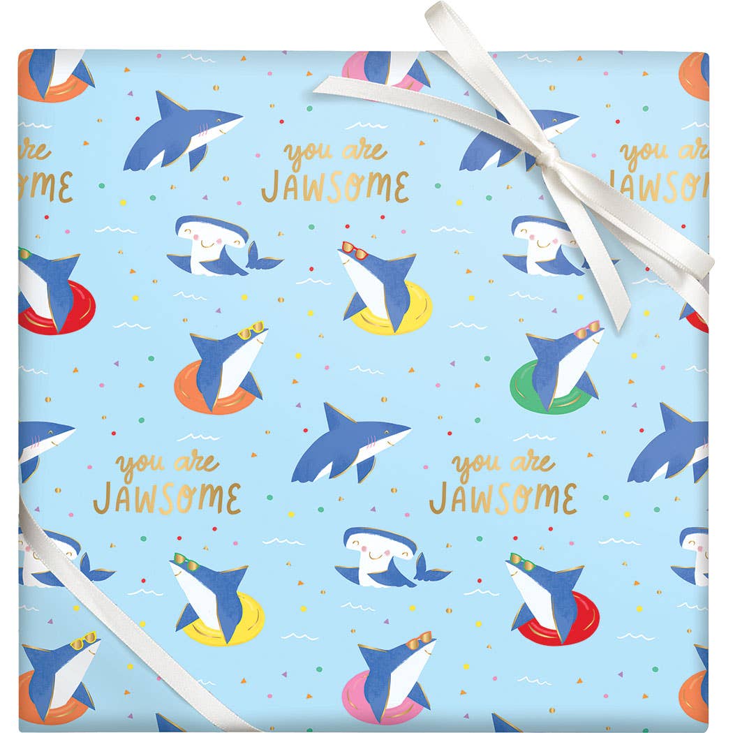 You are Jawsome Stone Paper Roll Wrap