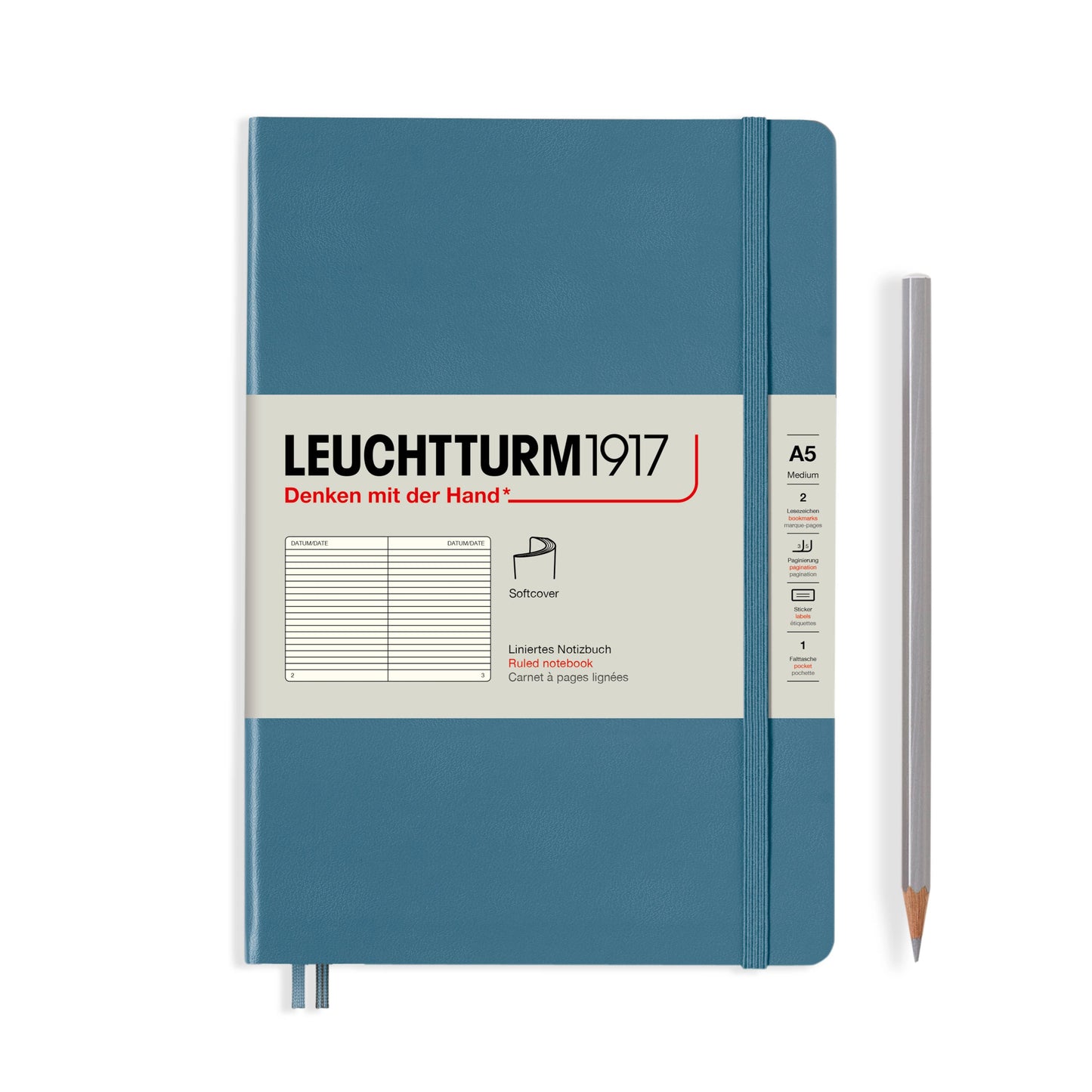 Rising Colours - Notebooks Softcover Medium (A5) - 123 Pages