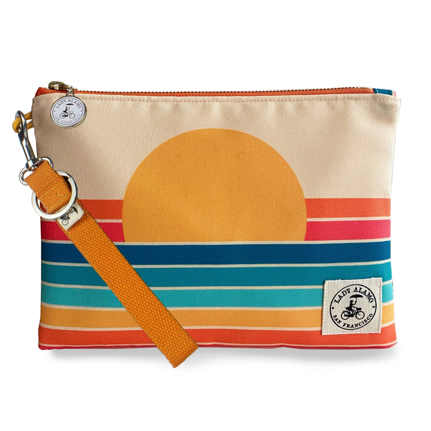 Miss Zip Wristlet: Sunrise