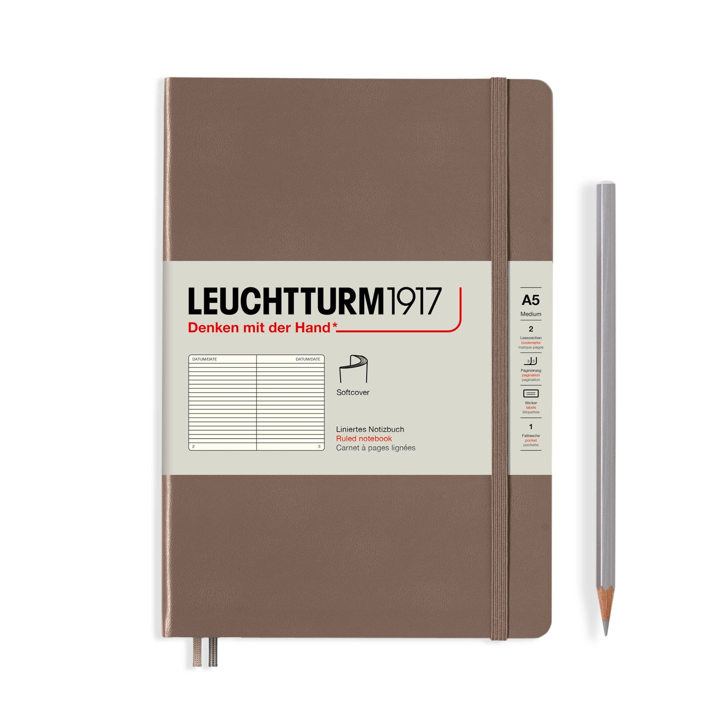 Rising Colours - Notebooks Softcover Medium (A5) - 123 Pages