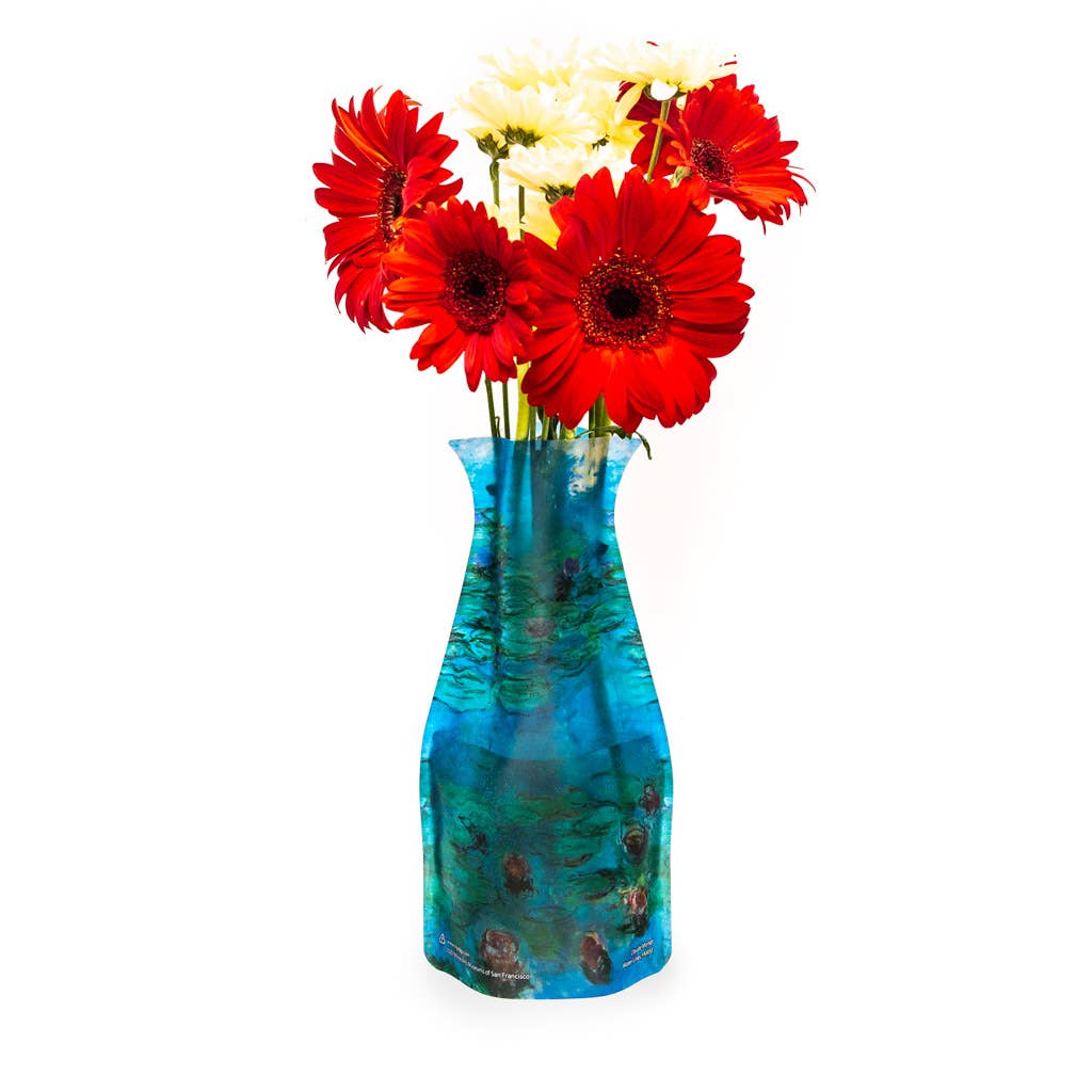 Modgy Expandable Vase - Monet Water Lilies FAMSF