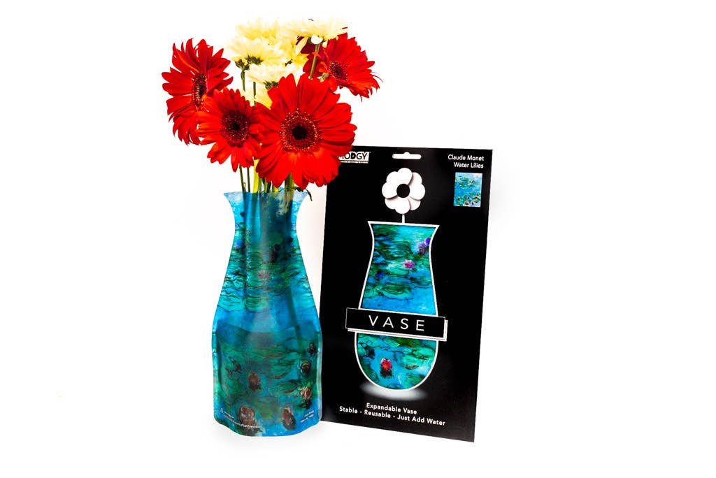 Modgy Expandable Vase - Monet Water Lilies FAMSF