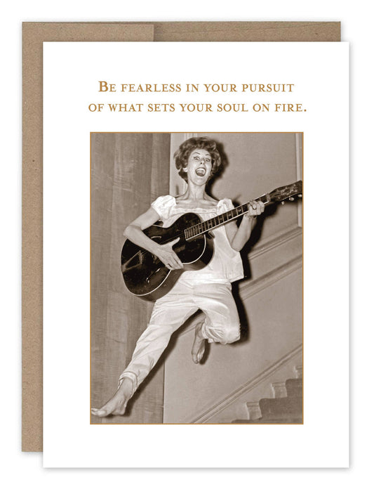 Be Fearless Birthday Card