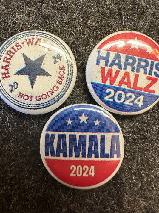 Harris Walz Pins
