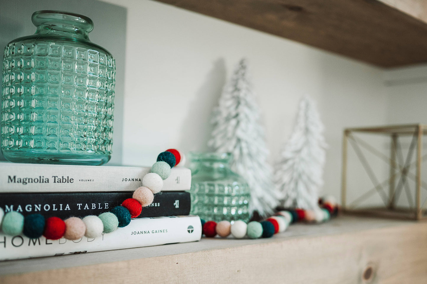 Falalalala Wool Ball Garland: 1 pack