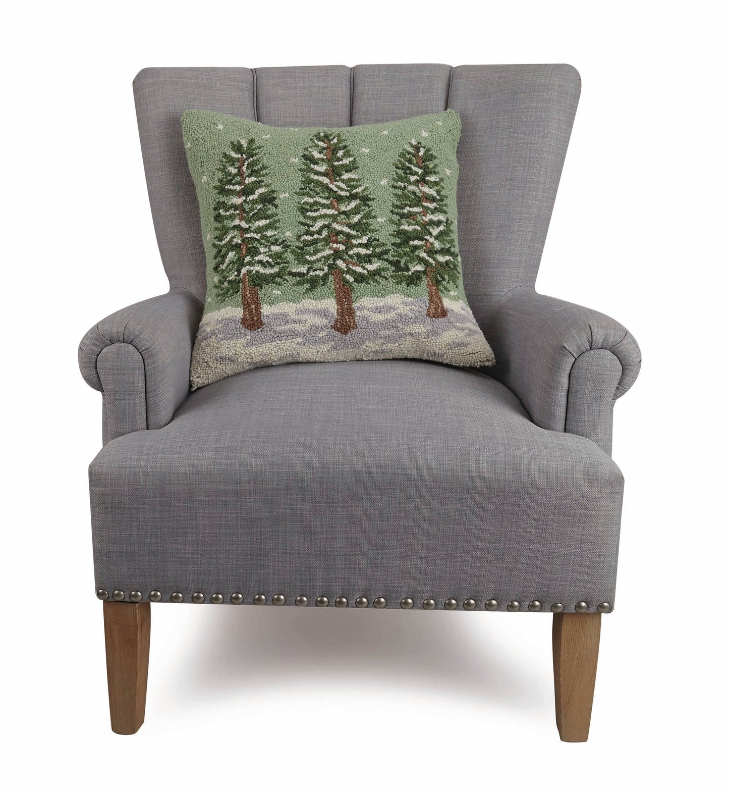 Winter Trees Hook Pillow