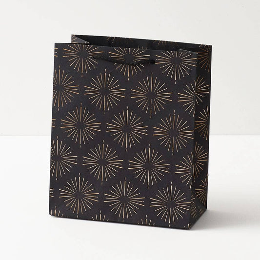Gold Starburst Gift Bag: Medium