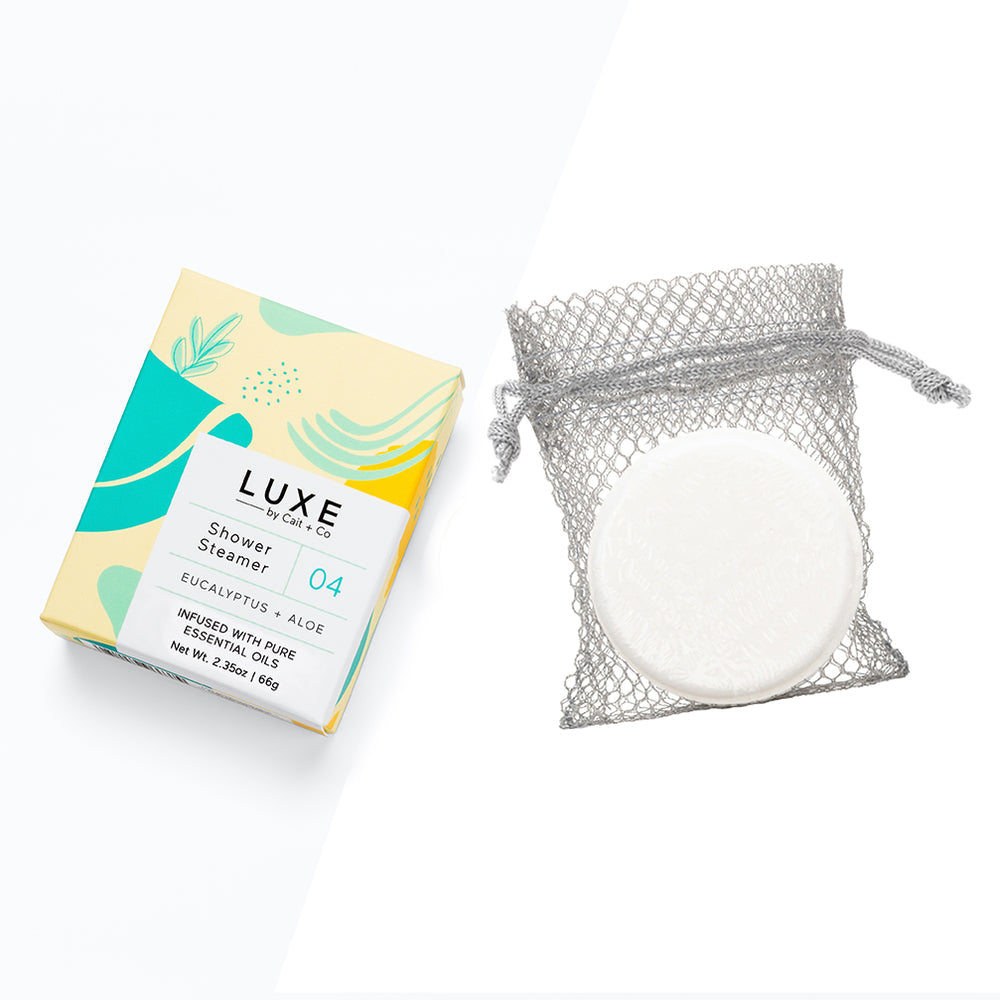 Luxe Apothecary: Eucalyptus + Aloe Shower Steamer