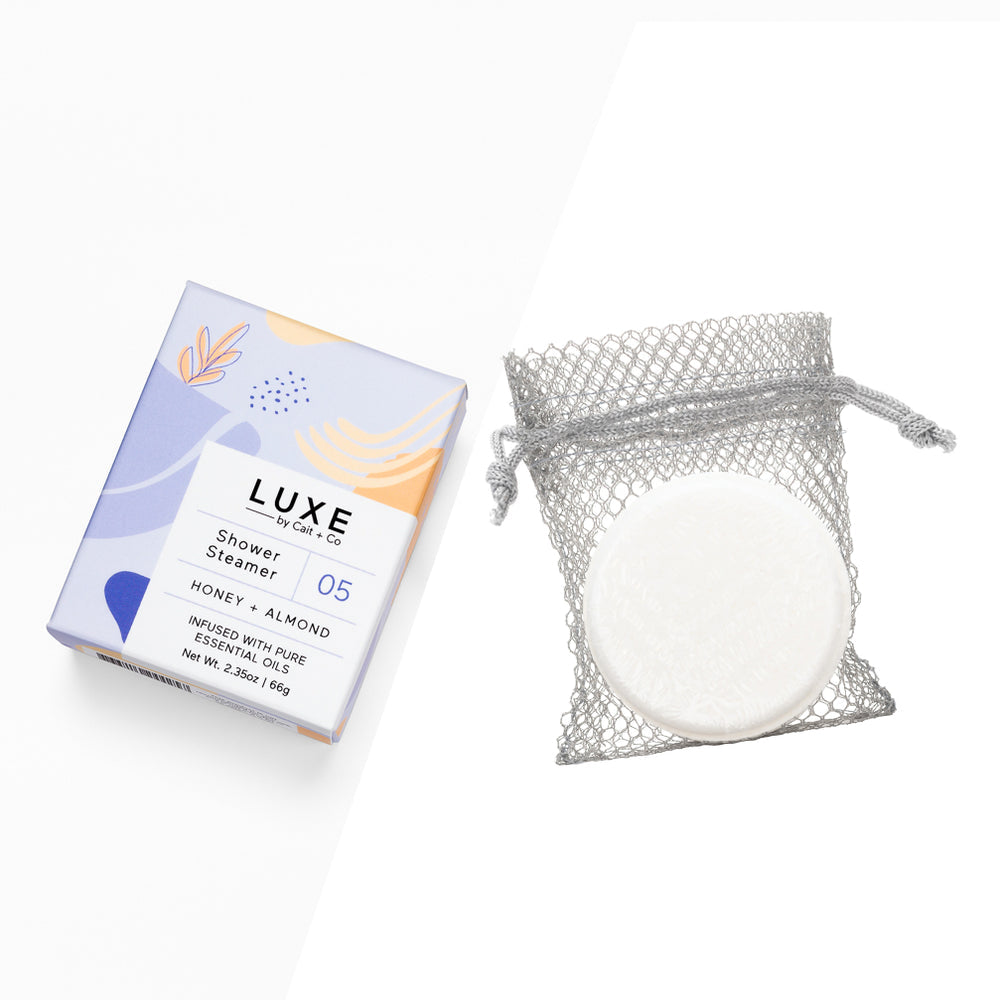 Luxe Apothecary: Honey + Almond Shower Steamer