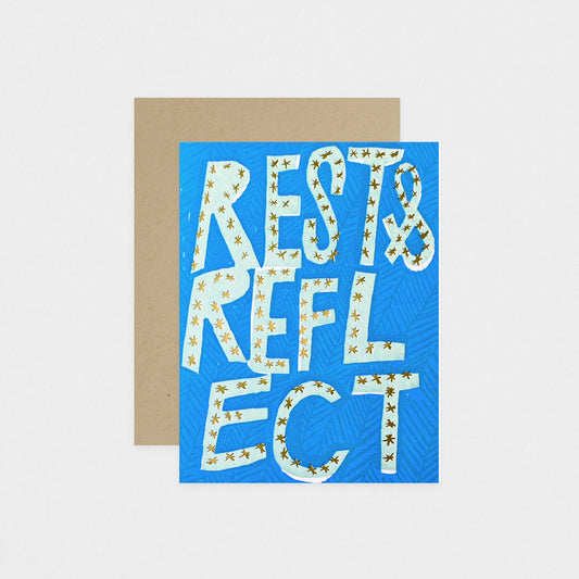 Rest & Reflect - Card