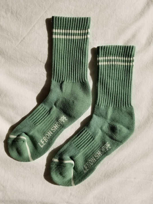 Boyfriend Socks - Meadow