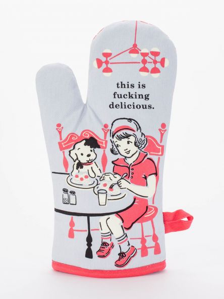 F*cking Delicious Oven Mitt