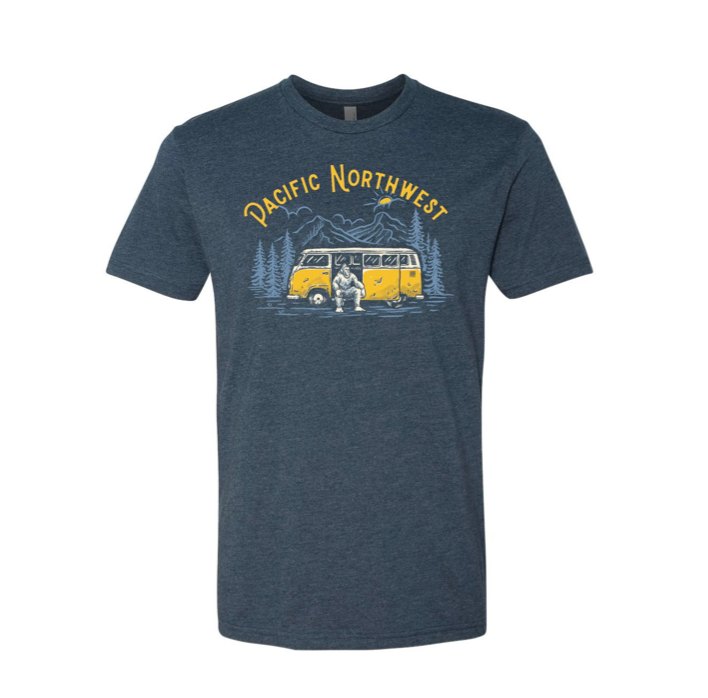 Sasquatch T-Shirt Navy