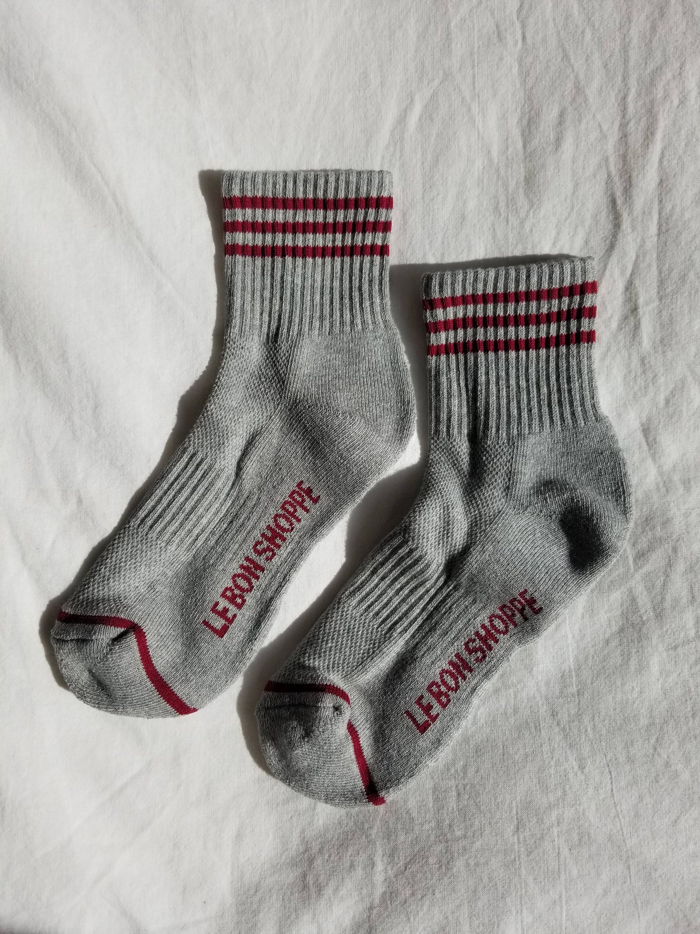 Girlfriend Socks - Heather Grey