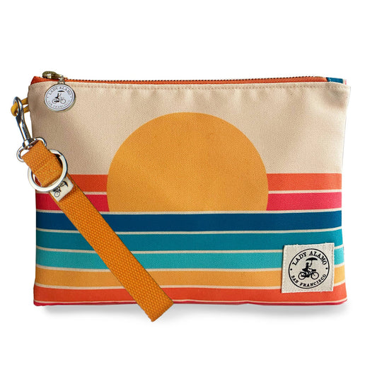 Miss Zip Wristlet: Sunrise