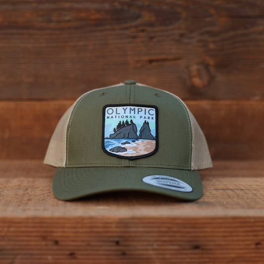 Olympic National Park Hat | NP Trucker Hats | Great for National Park Enthusiasts